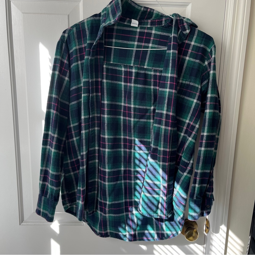 Old Navy Boyfriend Shirt Flannel